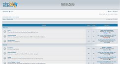 Desktop Screenshot of forums.geekkon.net